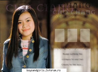 Cho Chang - b_angel - Cho Chang/ Katie Leung