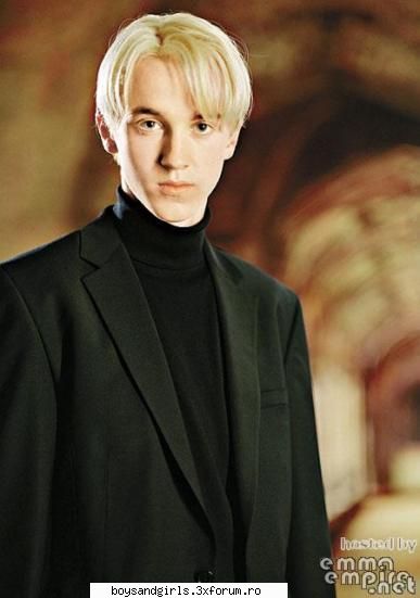 Draco Malfoy - interesant comentariul despre draco...WILL,chiar - Draco Malfoy/ Tom Felton